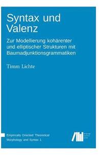 bokomslag Syntax und Valenz