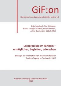 bokomslag Lernprozesse im Tandem - ermöglichen, begleiten, erforschen