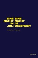 bokomslag Eine Nacht im Juli, eine Nacht im Dezember