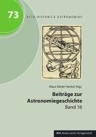 Beiträge zur Astronomiegeschichte 1