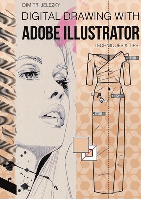bokomslag FashionDesign - Digital drawing with Adobe Illustrator