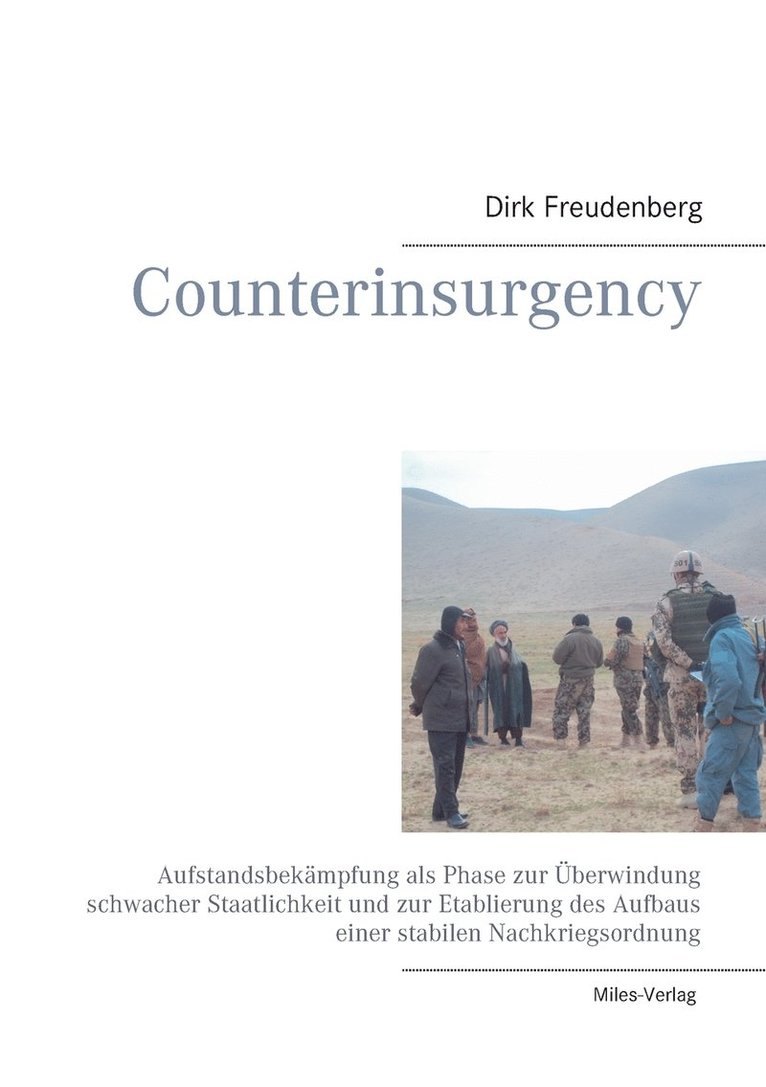 Dirk Freudenberg - Counterinsurgency, Häftad