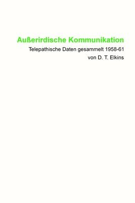bokomslag Außerirdische Kommunikation