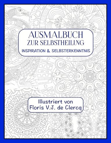 bokomslag Ausmalbuch zur Selbstheilung