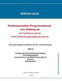 bokomslag Professionelles Programmieren von Anfang an (Teil 2)