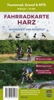 bokomslag Fahrradkarte Harz 1 : 50 000