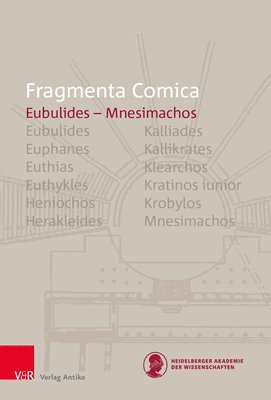 bokomslag FrC 16.5 Eubulides  Mnesimachos