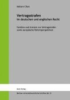 Meltem Cihan, Irmgard Küfner-Schmitt, Michael Jaensch - Vertragsstrafen im deutschen und englischen Recht, Häftad