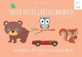 bokomslag Unser erstes großes Malbuch