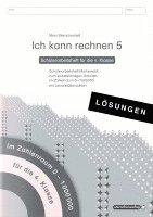 bokomslag Ich kann rechnen 5 Lösungen - Schülerarbeitsheft für die 4. Klasse