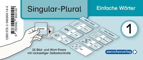 Meine Grammatikdose 1 - Singular-Plural - Einfache Wörter 1