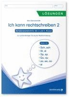 bokomslag Ich kann rechtschreiben 2 - Lösungen - Schülerarbeitsheft für die 2. und 3. Klasse
