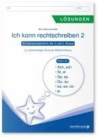 bokomslag Ich kann rechtschreiben 2 - Lösungen - Schülerarbeitsheft für die 2. und 3. Klasse