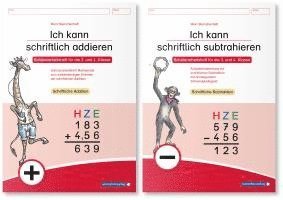 bokomslag Ich kann schriftlich addieren und subtrahieren - 2 Arbeitshefte im Set