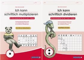 bokomslag Ich kann schriftlich multiplizieren und dividieren - 2 Arbeitshefte im Set