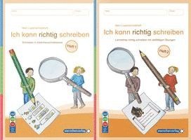 Katrin Langhans - Mein Lupenschreibheft 1 und 2 - Ich kann richtig schreiben - Ausgabe mit Artikelkennzeichnung (DaZ), Häftad
