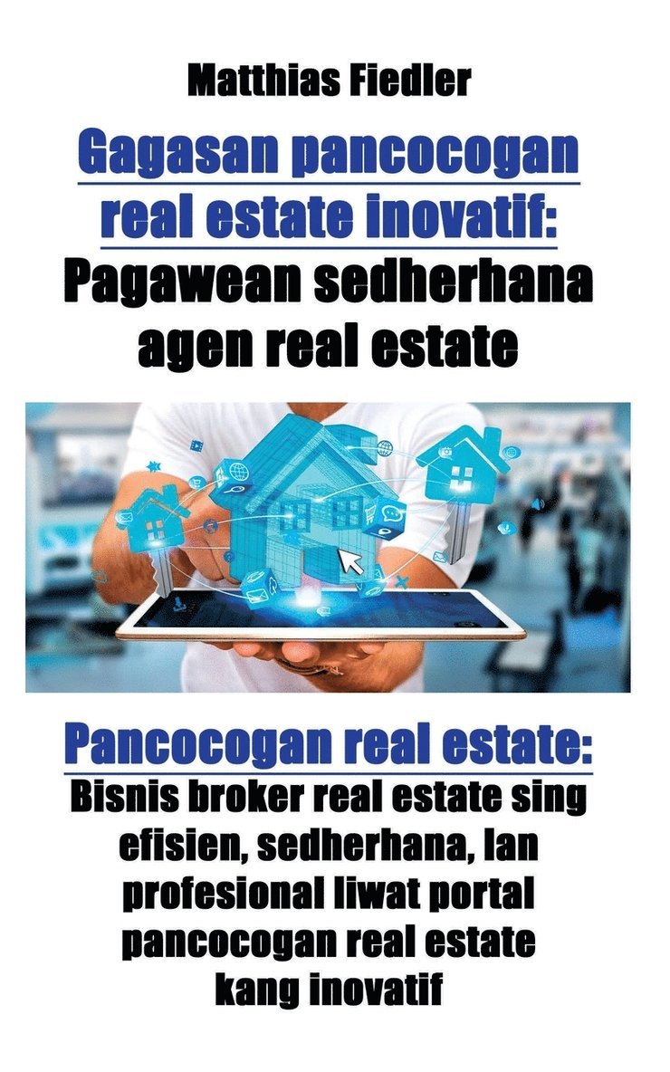 Matthias Fiedler - Gagasan pancocogan real estate inovatif, Häftad