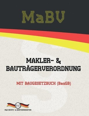 bokomslag MaBV - Makler- und Bauträgerverordnung