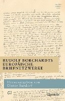 bokomslag Rudolf Borchardts europäische Briefnetzwerke