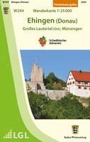 bokomslag Ehingen (Donau) - Großes Lautertal (Ost), Münsingen. Wanderkarte 1:25.000