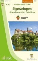 Sigmaringen - Obere Donau (Ost), Zwiefalten. Wanderkarte 1:25.000 1