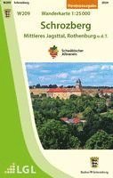 bokomslag W209 Schrozberg - Mittleres Jagsttal, Rothenburg o.d.T.