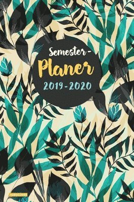 Semesterplaner 2019 2020 Hardcover 1