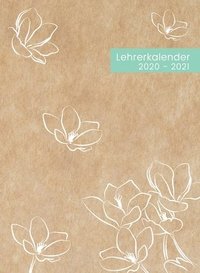bokomslag Lehrerkalender 2020 2021 A4 Hardcover