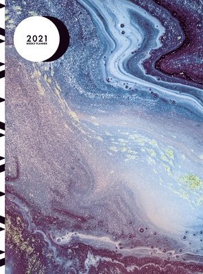 Pilvi Paper - Weekly Planner 2021 8.5 x 11, Inbunden
