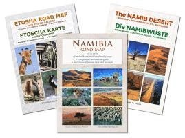 Das komplette Kartenset NAMIBIA (3-teilig) 1