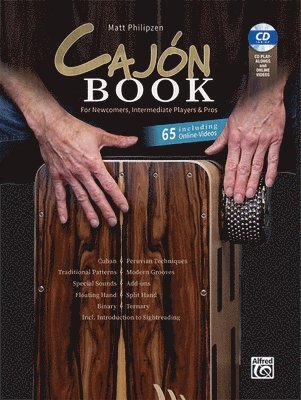 bokomslag Matt Philipzen Cajón Book: For Newcomers, Intermediate Players & Pros: Including Audio CD & 65 Online Videos, Book, CD & Online Video