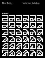 Nigel Cottier - Letterform Variations, Häftad
