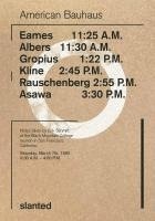 Erik Schmitt, Lars Harmsen, Julia Kahl, Slanted Publishers - American Bauhaus, Häftad
