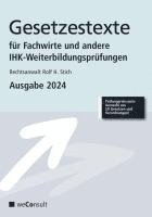 bokomslag Gesetzestexte für Fachwirte Ausgabe 2024