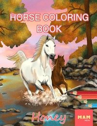 bokomslag Horse Coloring Book