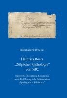 bokomslag Heinrich Rosts "Zülpicher Anthologie" von 1602