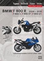 bokomslag BMW F800R, F800S, F800ST, F800GT Reparaturanleitung