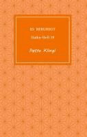 Petra Klingl - Es beruhigt, Häftad
