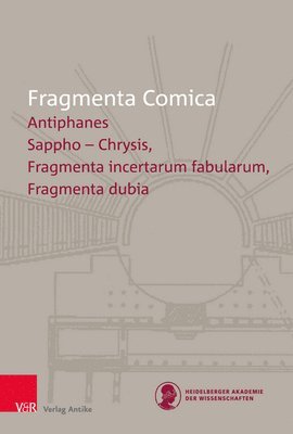 bokomslag FrC 19.3 Antiphanes frr. 194-330