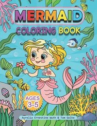 bokomslag Mermaid Coloring Book ages 3-5