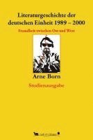 bokomslag Literaturgeschichte der deutschen Einheit 1989-2000