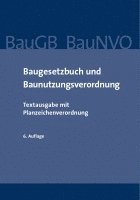 bokomslag Baugesetzbuch und Baunutzungsverordnung