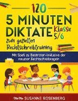 bokomslag 120 5 Minuten Diktate Klasse 5/6 zum gezielten Rechtschreibtraining