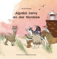 bokomslag Alpaka Samy an der Nordsee