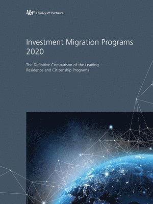 bokomslag Investment Migration Programs 2020