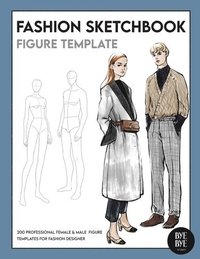 bokomslag Female & Male Fashion Sketchbook Figure Template