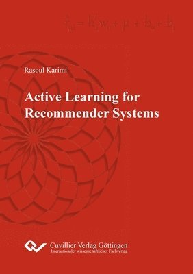 bokomslag Active Learning for Recommender Systems