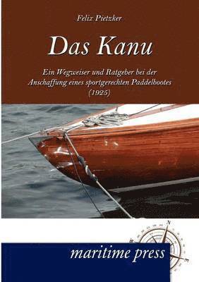 Hugo Schmidt - Kanu, Häftad