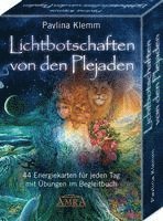 bokomslag Lichtbotschaften von den Plejaden - das Kartenset: 44 Energiekarten für jeden Tag mit Übungen im Begleitbuch