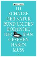 bokomslag 111 Schätze der Natur rund um den Bodensee, die man gesehen haben muss